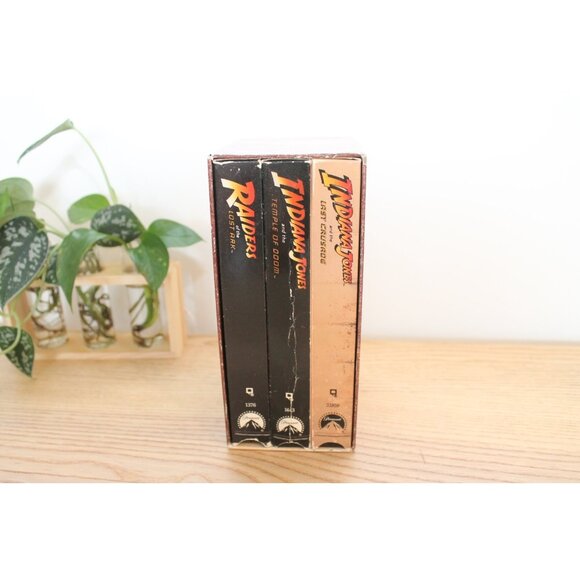 Indiana Jones Trilogy VHS | Box Set | 1989 | TESTED | WORKS - Picture 16 of 17